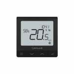 Salus Salus przewodowy, podtynkowy regulator temperatury SQ610B Quantum, 230 V, czarny | 80SQ610B | 5056632700417