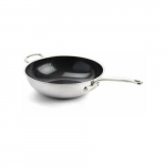 Patelnia Greenpan GreenPan Premiere  Wok 30 cm Stainless Steel | CC003821-001 | 4895156673705