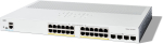 Switch Cisco Cisco Catalyst 1300 Zarządzany L2/L3 Gigabit Ethernet (10/100/1000) Obsługa PoE Szary | C1300-24P-4X-RF | 889728638166