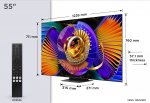 Telewizor TCL C7L 55'' 4K UHD SQD-Mini LED czarny - Telewizor 55C7L (5901292529956) | 55C7L | 5901292529956
