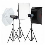 Falcon Eyes Studio Flash Set TFK-3400L with LCD Display | 290334 | 8718127055408