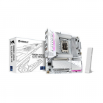 GIGABYTE B860M AORUS ELITE WF6E ICE Motherboard - Intel Core Ultra Series CPUs, 12+1+2+1 Phases VRM, up to 9200MHz DDR5, 1xPCIe 5.0 + 2xPCIe 4.0 M.2, 2.5GbE LAN, WIFI 6E, USB 4 | B860M AORUS ELITE WIFI6E ICE | 4719331867164