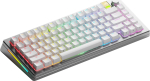 Klawiatura Glorious GMMK 3 Pro HE Wireless 75 % Custom Gaming-Tastatur - Pre-Built, ANSI (US), Fox HE Switches, srebrny | GLO-KB-GMMK3-PRO-75-PB-HE-WL-SIL-US | 840408300056