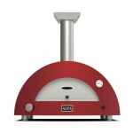 Alfa Forni Moderno 2 Pizze Hybrid-Pizzaofen Antique Red | FXMD-2P-GROA-DE | 8055385361200