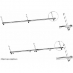 Hewalex Uchwyt KS2100-2B-H430.U001Uchwyty na dach nachylony 30-60&deg; &ndash; hak do dach&oacute;wki H430 | HSM221UH43 | 5902023523625