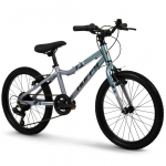 Huffy Literide Alu 20&rdquo; bike, silver and turquoise (23005W) | 23005W | 324472300544