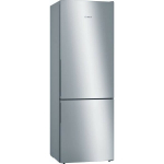 Bosch Serie 6 KGE49AICA fridge-freezer Freestanding 419 L C Stainless steel | KGE49AICA | 4242005207480