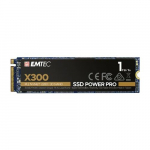 Dysk SSD Emtec X300 Power Pro 1TB M.2 2280 PCI-E x4 Gen3 NVMe (ECSSD1TX300) | ECSSD1TX300 | 3126170170781