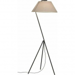 Lampa podłogowa Paulmann Lampa podłogowa NARVE E27 max.1x60W 230V beżowy / czarny / tkanina / metal | PL79724 | 4000870797242