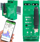 Zamel MONITOR ENERGII ELEKTRYCZNEJ MEW-01/MRP TR&Oacute;JFAZOWY ZAMEL | MEW-01/MRP | 5903669496694