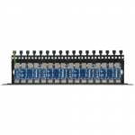 16-kanałowy panel zabezpieczający serii PRO z ochroną przepięciową POE EWIMAR PTF-516R-PRO/PoE | 16354 | 2032000004380