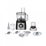 Bosch | Food Processor | MCM3401M | 800 W | Number of speeds 2 | Bowl capacity 2.3 L | Blender | Meat mincer | Black/Stainless steel | MCM3401M | 4242002853369