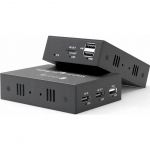 Techly IDATA HDMI-KVM4 KVM extender Transmitter & receiver | IDATA HDMI-KVM4 | 8059018369588