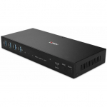 Przełącznik Aten LINDY 2 Port Dual Head HDMI 4K60,USB3.0 KVM Switch | 39314 | 4002888393140