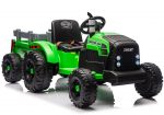 Lean Cars Traktor Na Akumulator CH9959B Z Przyczepą Jasno Zielony 24V | 5905991087533 | 5905991087533