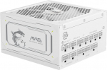 Zasilacz MSI MAG A1000GL PCIE5 White 1000W (306-7ZP9B51-CE0) | 306-7ZP9B51-CE0 | 4711377357104