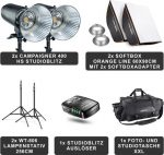 Lampa studyjna Walimex walimex pro Campaigner 400 HS Set Double | 23382 | 4056929233827