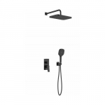 Zestaw prysznicowy KFA 4529-501-81 / KFA / MALAGA / ZESTAW NATRYSKOWY PODTYNKOWY BLACK / | 5907571452854 | 5907571452854