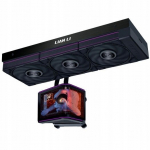 Lian Li HydroShift II OLED Curved 360 UNI FAN P28 AiO-Wasserk&uuml;hlung, 360 mm, OLED-Display, P28-L&uuml;fter - schwarz | WASE-1047 | 4718466023148