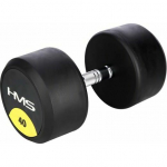 HMS &lrm;&lrm;Hantel HG PRO gumowany 1 x 40 kg | 17-66-167 | 5907695539554