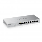 Zyxel XMG-108 Unmanaged 2.5G Ethernet (100/1000/2500) Silver | XMG-108-ZZ0101F | 4718937631131