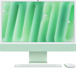 Komputer Apple iMac 24 Zielony M4 10-rdzeniowy CPU/GPU 16GB RAM 512GB SSD Klawiatura Touch ID (niemiecka) Magic Mouse 2 Ethernet 1Gb/s (MWV03D/A) | MWV03D/A | 195949596735