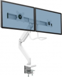 Fellowes Uchwyt biurkowy na 2 monitory do 32'' Eppa z listwą (9909401) | 9909401 | 043859781690