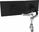 R-GO Tools Uchwyt biurkowy na 2 monitory do 26'' Zepher 4 C2 (RGOVLZE4TWSI) | RGOVLZE4TWSI | 8719274491118