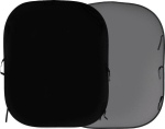 Lastolite Tło Plain 1.5x1.8m Black/Grey | LL LB56GB | 5055135906227