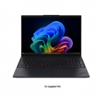 Lenovo ThinkPad L16 G3 Intel | Black | 16 " | IPS | WUXGA | 1920 x 1200 pixels | Anti-glare | Intel Core Ultra 7 | 355 | 24 GB | SODIMM DDR5 | Solid-state drive capacity 512 GB | Intel Graphics | Windows 11 Pro | 802.11be | Bluetooth version 5.4 | 4G ...