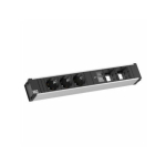 Listwa zasilająca Bachmann CONI 3xCEE7/3, 1xUSB C/C 65 W, 2xCM, długość 0,2 m | 4057298228902 | 4057298228902