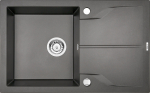 Zlewozmywak Deante .ANDANTE ANTRACYT METALIK GRANIT 1K Z/O 780X490X194+SPACE SAVER | ZQN_T113 | 5908212082218