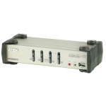 Aten | 4-Port PS/2-USB VGA/Audio KVMP Switch with OSD | CS1734B | CS1734B-AT-G | 4710423775053