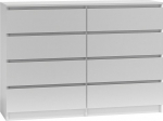 Topeshop M8 140 BIEL chest of drawers | M8 140 BIEL KPL | 5902838460696