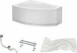 Wanna Polimat Wanna asymetryczna 140x80 lewa FRIDA | 00270 | 5907585472701