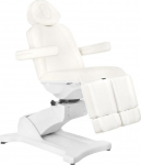 FOTEL KOSMETYCZNY ELEKTR. AZZURRO 869AS PEDI OBROTOWY 5 SILN. BIAŁY | 114877 | 5906717408977