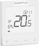 Salus Salus bezprzewodowy, natynkowy regulator temperatury WQ610RF Quantum z OpenTherm, tygodniowy, akumulatorowy | 80WQ610RF | 5060103697663