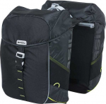 Basil Sakwa turystyczna podw&oacute;jna MILES DOUBLE PANNIER BAG 32L MIK System (ready to go), 100% wodoodporna black lime (NEW 2024) | BAS-17784 | 8715019177842