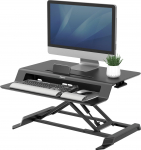 Fellowes Stanowisko do pracy stojąco-siedzącej 111.1x800.1x609.6 Sit-Stand Lotus LT 8215001 czarne | 8215001 | 043859753529