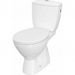 Zestaw kompaktowy WC Cersanit Kaskada 65.5 cm cm biały (K100-207) | K100-207 | 5907720639327