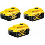 Dewalt 18V XR Akumulator 5,0 Ah - zestaw 3szt (DCB184P3-XJ) | DCB184P3-XJ | 5035048736029