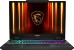 MSI Cyborg 15 B2RWFKG-038XPL Intel Core 7 240H Laptop 39.6 cm (15.6") Full HD 16 GB DDR5-SDRAM 512 GB SSD NVIDIA GeForce RTX 5060 Wi-Fi 6E (802.11ax) NoOS Black | B2RWFKG-038XPL | 4711377365710