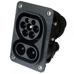Electric car socket Duosida CCS 2 (Male), 200A, 32A, 3-phase | EV200436 | 9990000200436