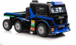 Lean Cars Auto Na Akumulator Mercedes + Naczepa XMX622B Granatowy LCD | 4244 | 5904665994306