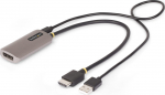 Adapter AV StarTech StarTech 148B-HDMI-DP-8K adapter kablowy 0,3 m HDMI Typu A (Standard) DisplayPort Czarny, Srebrny | 148B-HDMI-DP-8K | 0065030900867