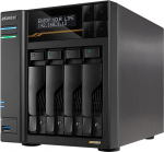 Serwer plik&oacute;w Asustor Lockerstor 6 Gen3 AS6806T 6-zatokowy AMD Ryzen V3C14 16GB ECC DDR5 2x 10GbE 2x 5GbE 4x M.2 Czarny | AS6806T | 4710474831562