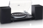 Gramofon Lenco LS-500BK - gramofon HiFi z zestawem głośnik&oacute;w | ls500bk | 8711902066569