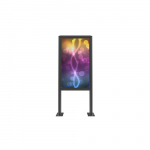 EDBAK | Floor stand | POK101 | 55 " | Maximum weight (capacity) 80 kg | Black | POK101 | 5902841131408
