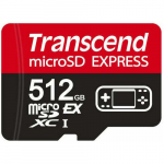 Karta Transcend USD710S MicroSDXC 512 GB Class 10 UHS-I/U3 A1 V30 (TS512GUSD710S) | TS512GUSD710S | 0760557873853