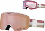 Giro Gogle zimowe ELLA WHITE LX STRIPE (szyba VIVID ROSE GOLD 00% S3 + VIVID INFRARED 62% S1) (NEW 2024/2025) | GR-7162182 | 196178109802